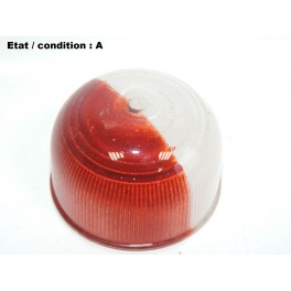 Red and white clearence light lens MARCHAL 103844