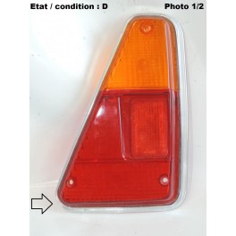 Right taillight lens SEIMA 619DE (chromed side)