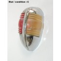 Right sidelight lens Fanal MARCHAL 7654D (plastic, chromed)