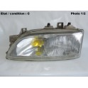Left headlight H4 + H1 CARELLO 9019
