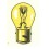 BA21d - Bulb 6V 18/18W yellow pear