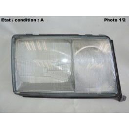 Right headlight glass H4 + H3 HELLA 9AH138300-02