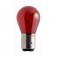 BAW15d - Lampe 12V 21/5W ergots décalés rouge