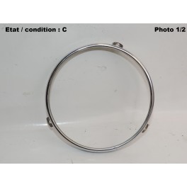 Enjoliveur de phare HELLA &Oslash;147mm - chrom&eacute;