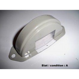 Licence plate light lens "half moon"