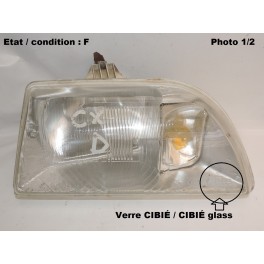 Phare droit double optique H4 SIEM 14830