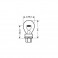 P27/7W - Lampe 12V 27/7W W2.5x16q incolore