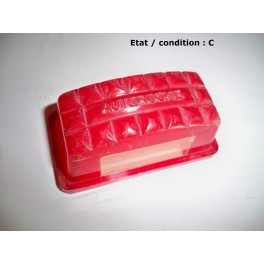 Red light + licence plate light lens AUTEROCHE (plastic)