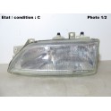 Left headlight H4 + H1 CARELLO 9019