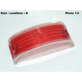 ARA 218 - Red taillight + dual licence plate light lens