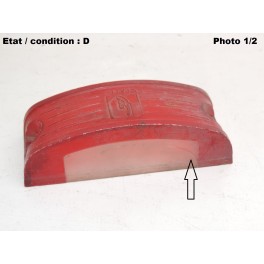 ARA 2L2 - Cabochon feu arri&egrave;re rouge + &eacute;clairage plaque immatriculation double