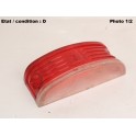 ARA 219 - Red taillight + licence plate light lens