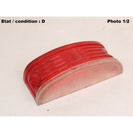 ARA 219 - Red taillight + licence plate light lens