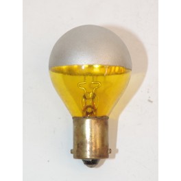 BA15s - Lampe 6V 45W jaune Argenture
