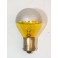 BA15s - Lampe 6V 45W jaune Argenture