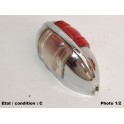 Left sidelight lens Fanal MARCHAL 7654G (plastic, chromed)