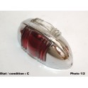 Right sidelight lens Fanal MARCHAL 7654D (glass, chromed)