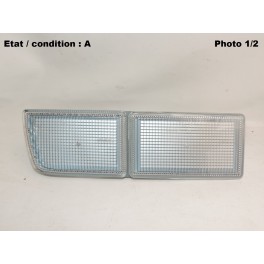 Left foglight or spotlight headlight cover (silver) HELLA 8XU144427-001
