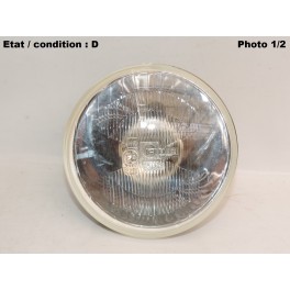 Left halogen main beam headlight H1 CIBIE 440101