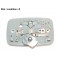 Dome light bulb holder SEIMA 713 (grey)