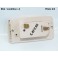 Dome light bulb holder SEIMA 35370 (beige)