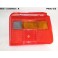 Left taillight lens VALEO 084524