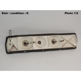 Left taillight bulb holder SEIMA 624GP (plastic)
