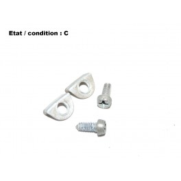 Pair of retaining screw for front light PK 3106