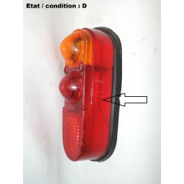Right taillight lens SEIMA 606DE