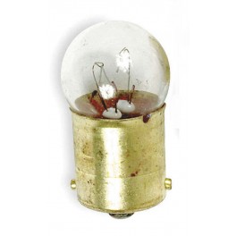 BA15s - Lampe 28V 6W (verre lisse)