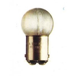 BA15d - Lampe 6V 15W (verre granit&eacute;)