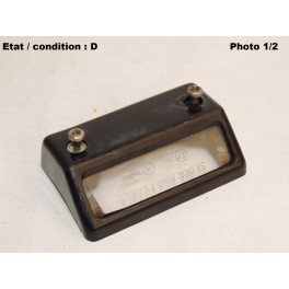 Cabochon feu plaque immatriculation SEIMA 864 (noir)