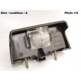 Complete licence plate light LEMA 280.81