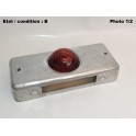 Taillight with licence plate light lens