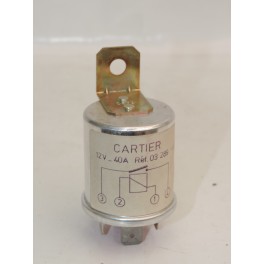 Flasher unit 12V 40A CARTIER 03289