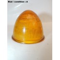 SCINTEX R6 1838/14 - Ogival light lens (amber, smooth side)