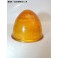 SCINTEX R6 1838/14 - Ogival light lens (amber, ribbed side)
