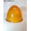 SCINTEX R6 1838/14 - Ogival light lens (amber, smooth side)