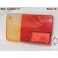 Left taillight lens FRANKANI 901G (chromed)