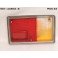 Left taillight lens SEIMA 646G (silver)