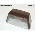 License plate light lens JOKON 22838 (brown)