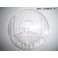 Headlight glass European code CIBIE E2 154