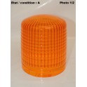 Cabochon feu gyrophare orange HELLA 9EL862141-001