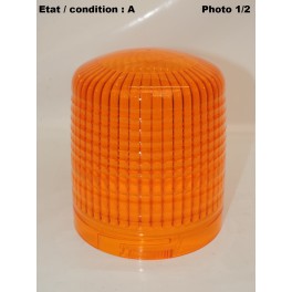 Orange rotating beacon lens HELLA 9EL862141-001