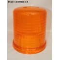 Orange rotating beacon lens KLJ80 HELLA 9EL855097-001
