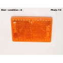Catadioptre rectangulaire orange CIBIE 33