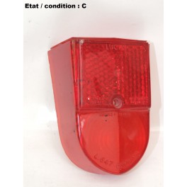 Left red tallight lens LUCAS L647