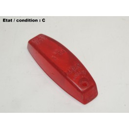 Cabochon feu lat&eacute;ral rouge LUCAS L734