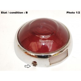 SCINTEX LR10 - Red tailight lens (glass)