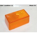 ARA 723 - Cabochon feu position lat&eacute;ral-catadioptre orange